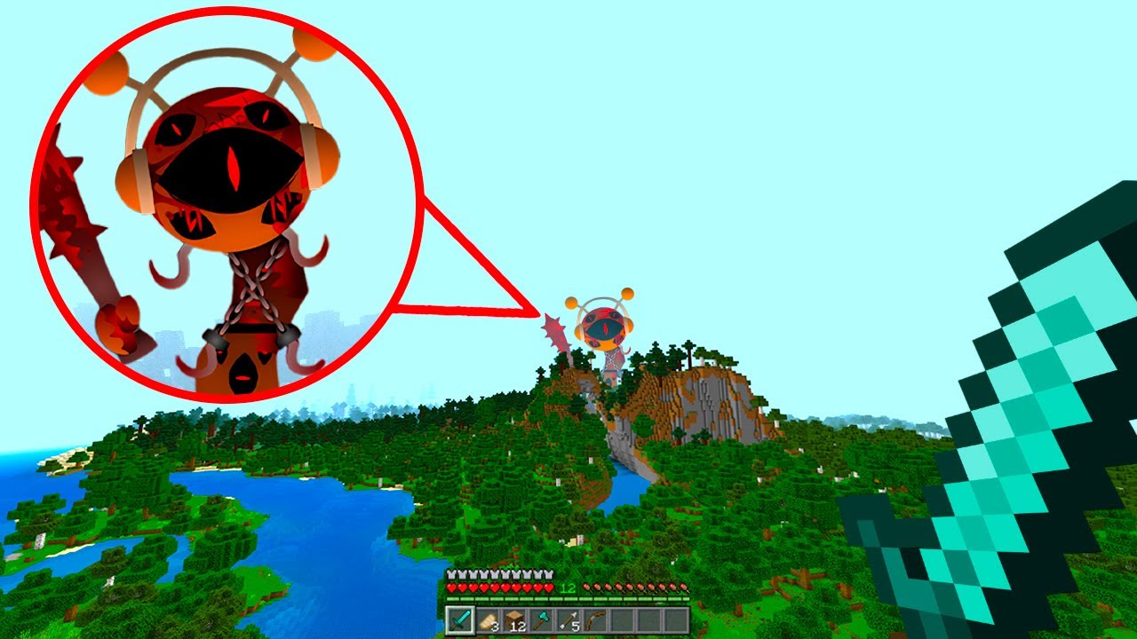I Found NEW Incredibox Sprunki Oren (Phase???) in Minecraft PE!
