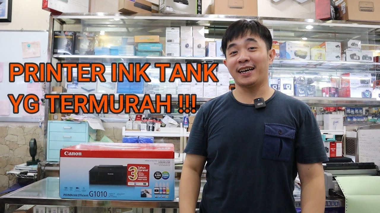 REVIEW PRINTER CANON G1010 DAN CARA PENGISIAN TINTA PERTAMA KALI | PRINTER CANON INKTANK TERMURAH !!