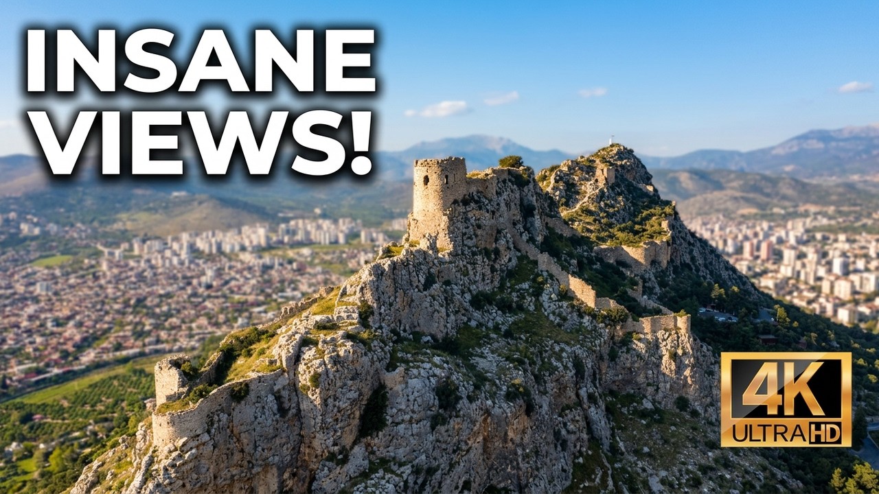 Kozan kalesi Dron çekimi (kozan Castle Drone) turkey