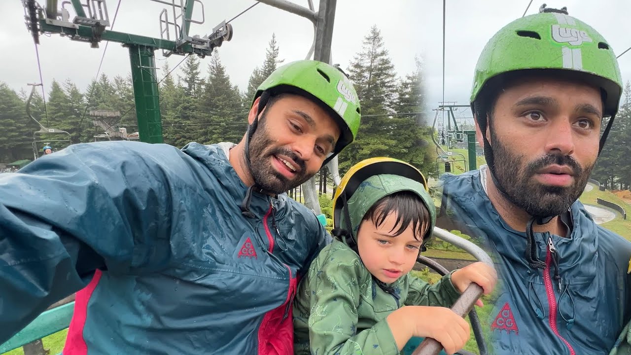 WE GOT STUCK ON THE SKI LIFT.... *SUPER SCARY*