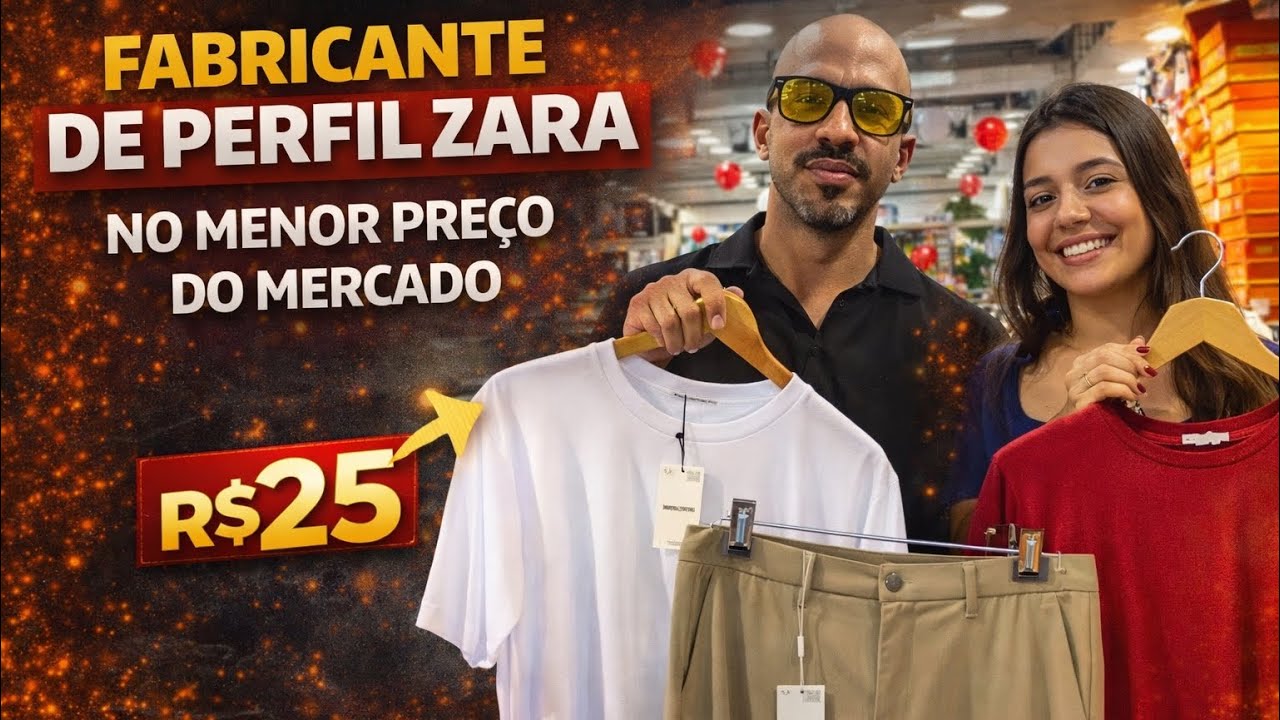FABRICANTE NA SUA NA MELHOR QUALIDADE E MENOR PREÇO QUE EU JÁ ENCONTREI DO PADRÃO ZARA 