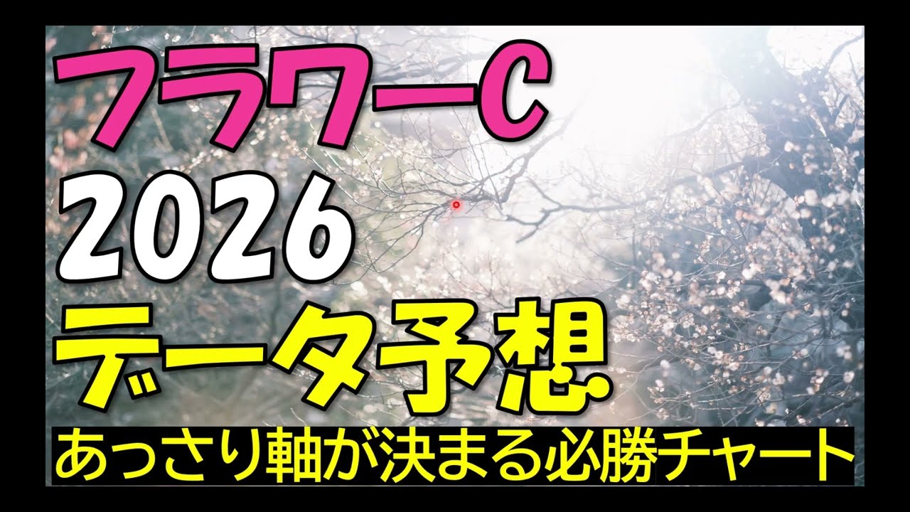 フラワーカップ　2026　データ予想