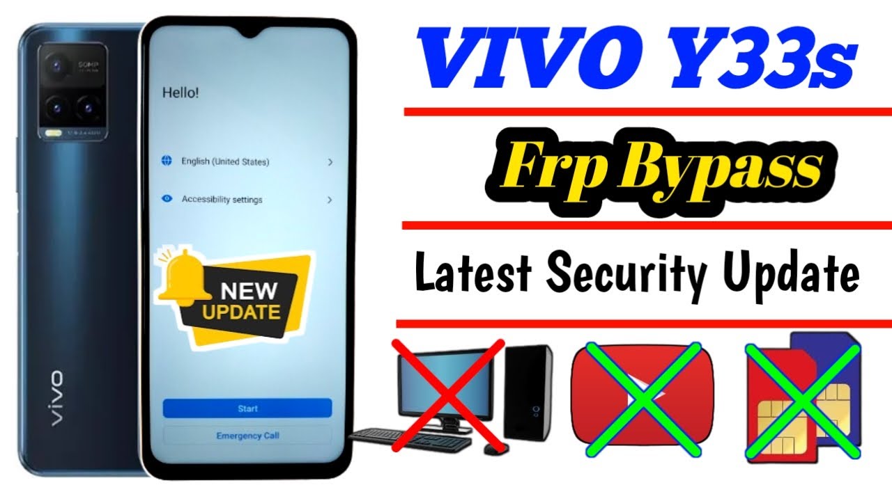 Vivo Y33s Frp Bypass 2025 | Vivo Y33s Google Account Unlock | Vivo Y33s Frp Bypass Without Pc | Frp