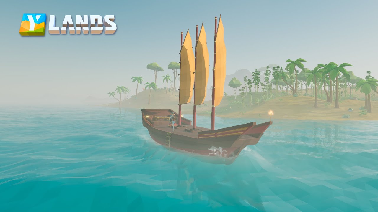 ⛵Ylands Исследование Таинственные острова и Подарки🎁 от команды игры Ylands