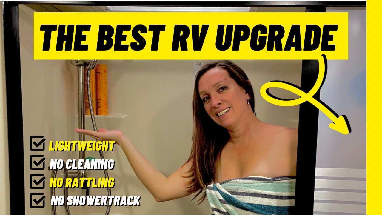 The Nautilus Retractable RV Shower Door! (Installation Process & Review)