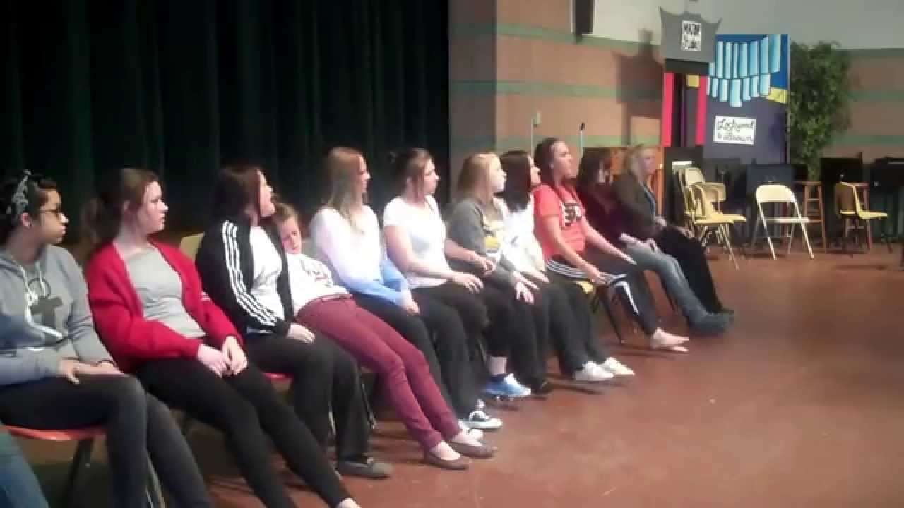 PA Girls School Hypnosis Show Dance Fun Highlights - World Famous Hypnotist John Cerbone