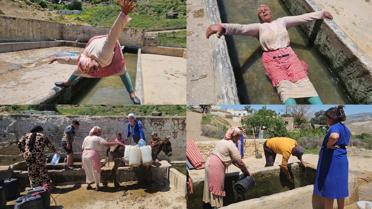 عاااااااجل أخوتي😭عتقو خديجة طاحت في العين🌊مشينا نديرو غير الخير🥹ارحمو مافي الأرض يرحمكم مافي السماء🤲