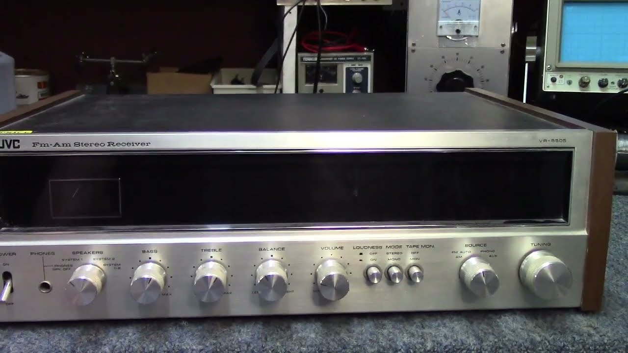 JVC VR-5505 Receiver - repair & testing