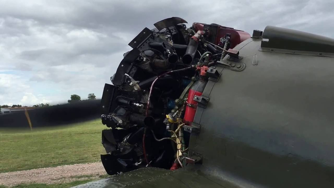 Polikarpov I-16 Rata D-EPRN Test Run Radial Engine