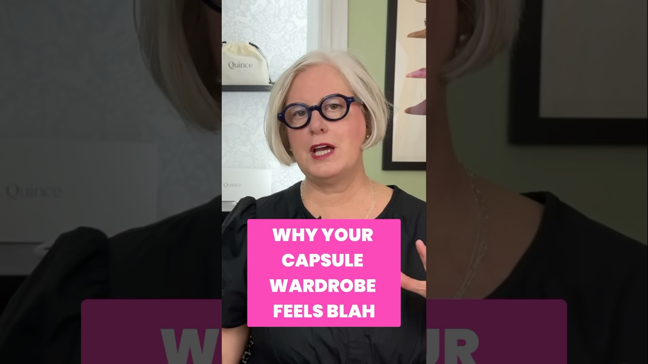 Why Your Capsule Feels Blah (And How to Fix It)! #fashion #shorts #style