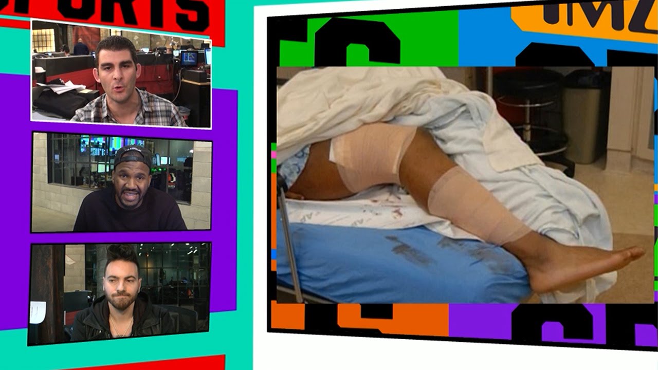 Aqib Talib -- Bloody Gunshot Photos Released