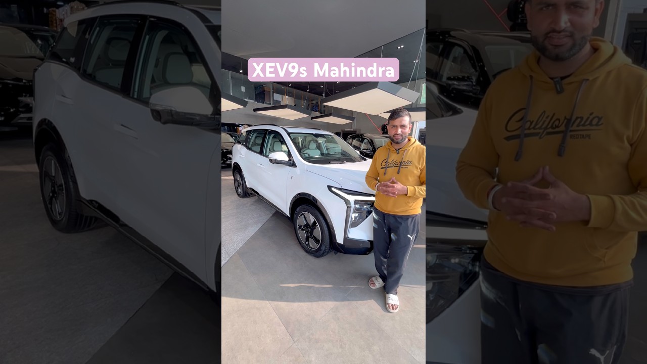 Mahindra XEV9s Electric SUV || 