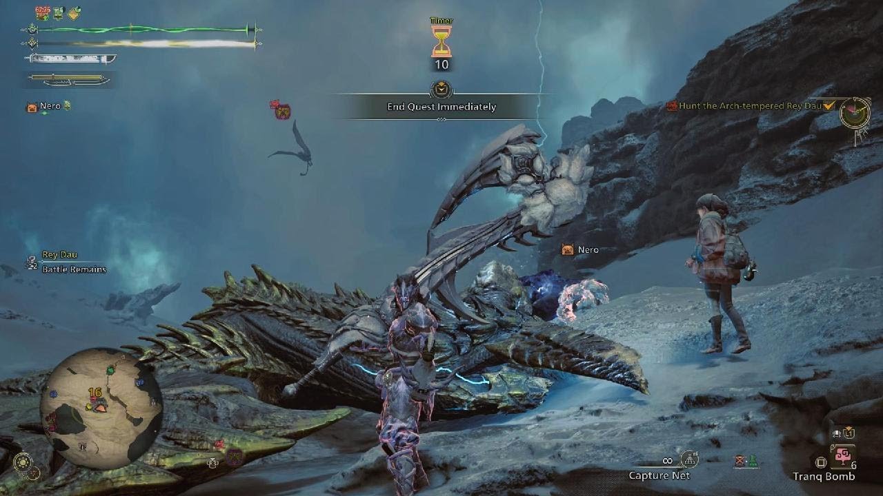 Monster Hunter Wilds - Arch-Tempered Ray Dau (Switch Axe)