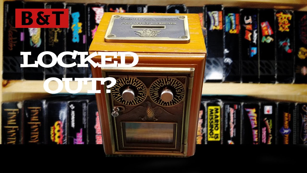 How to Repair a Post Office Lock-Box Bank - No Combination