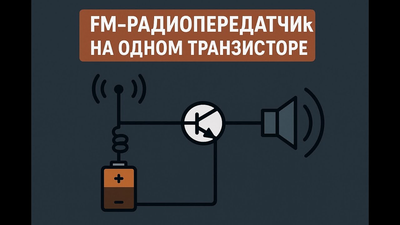 Удиви друзей своим FM передатчиком!