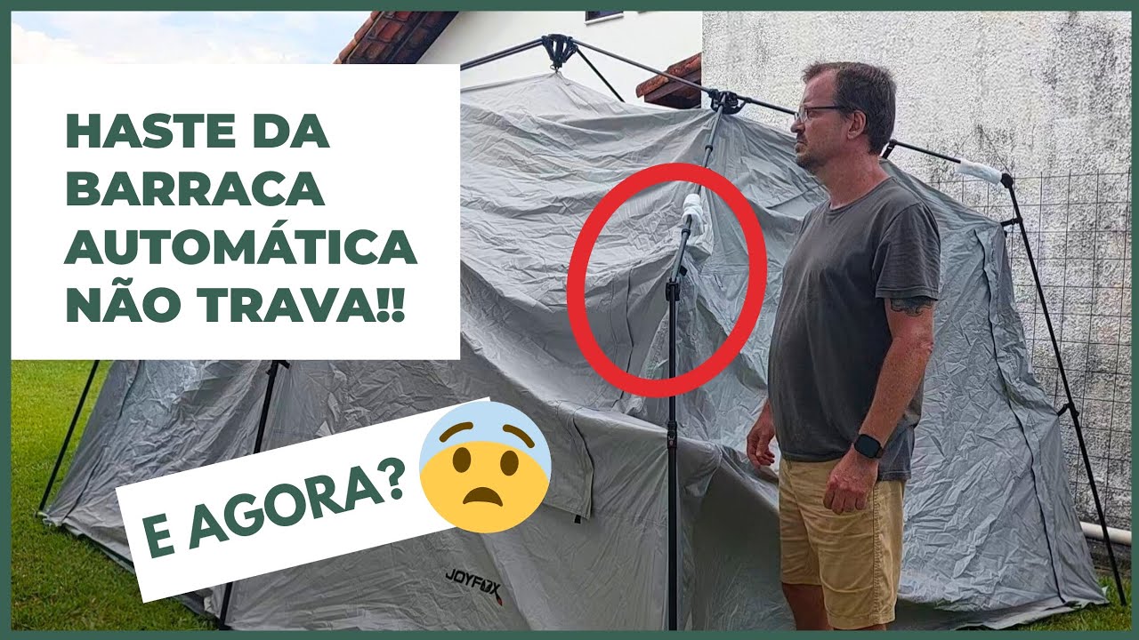 ​A HASTE DA BARRACA JOYFOX AUTOMÁTICA NÃO TRAVA! [Problema Resolvido] 