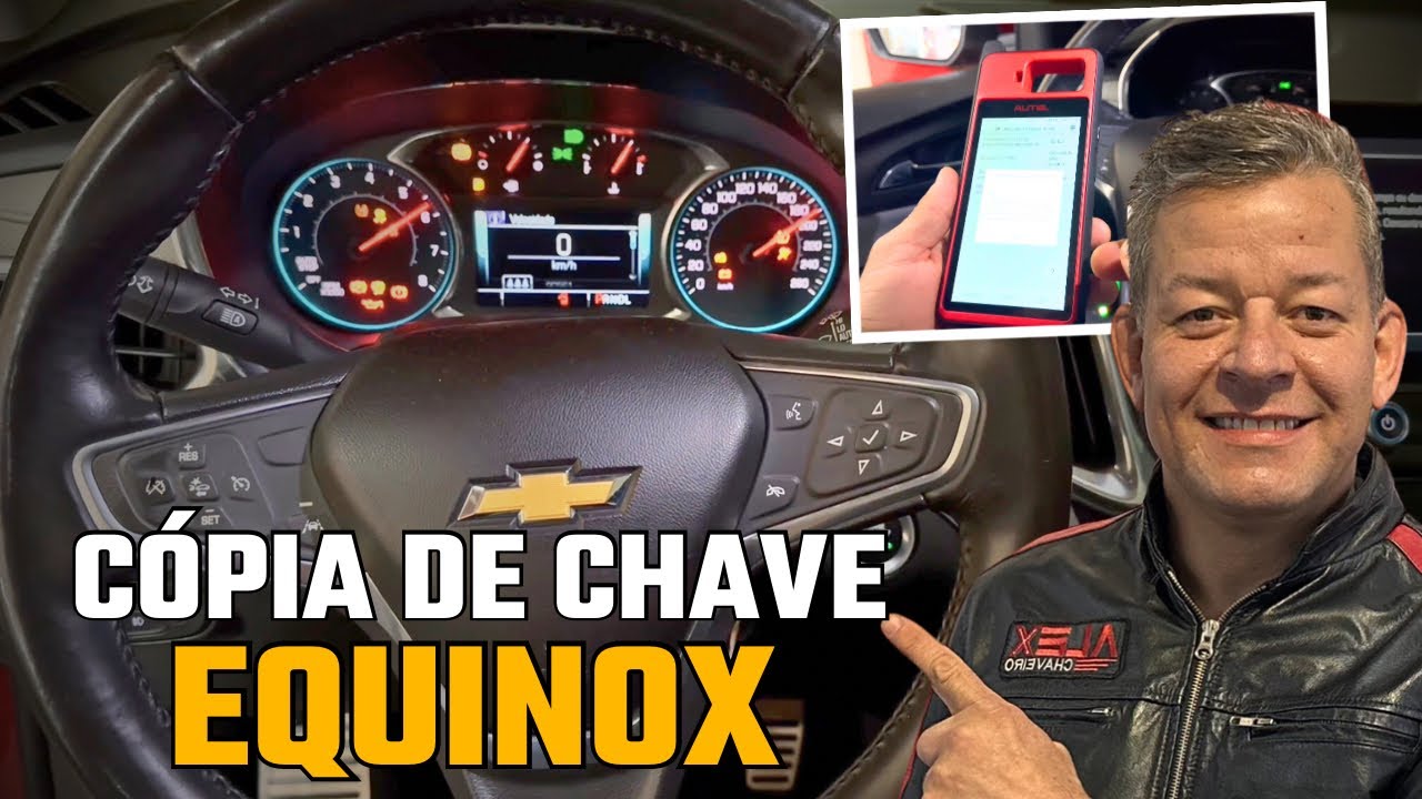CHAVE CHEVROLET EQUINOX - Fizemos a Cópia da Chave - #carros #carro #carrosusados #automoveis