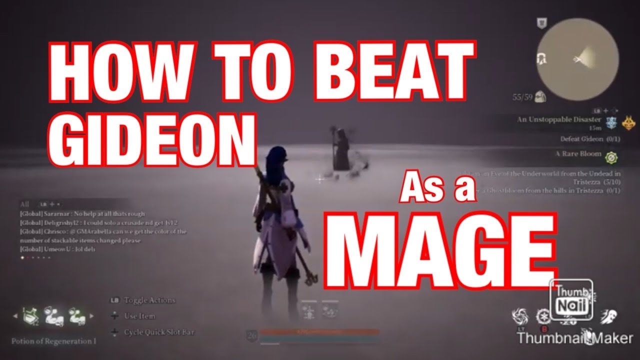 How to beat GIDEON Blessed Unleashed Mage