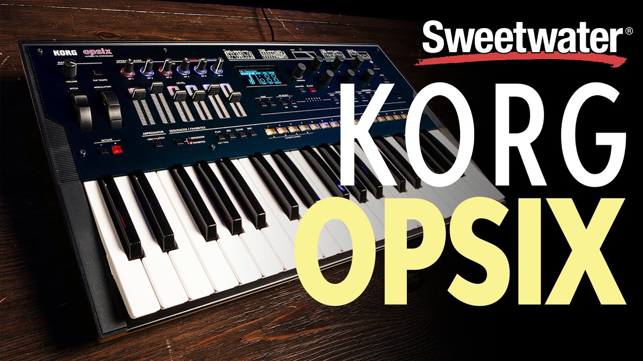 Korg OPSIX Altered FM Synthesizer Demo — Daniel Fisher