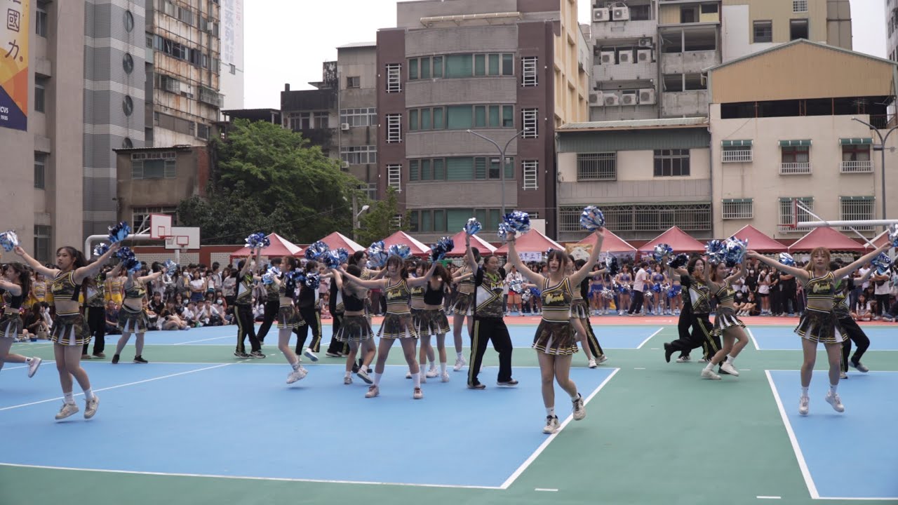 (4K) 2025.03.15 台中家商90周年校慶啦啦隊表演~ 服二1(第四名)