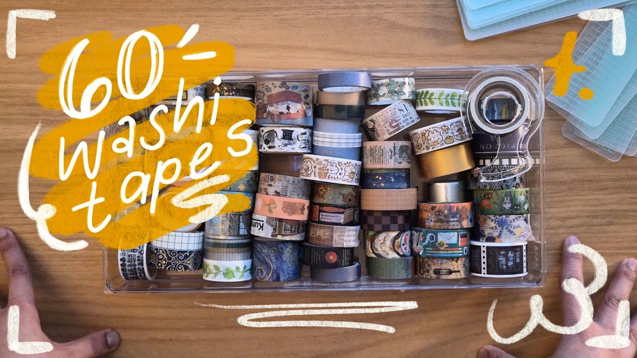 Вся моя коллекция декоративного скотча Washi Tape ✦ Как собрать коллекцию, которой вы действитель...