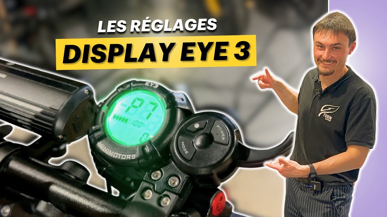 LES RÉGLAGES du DISPLAY EYE 3 de chez Dualtron