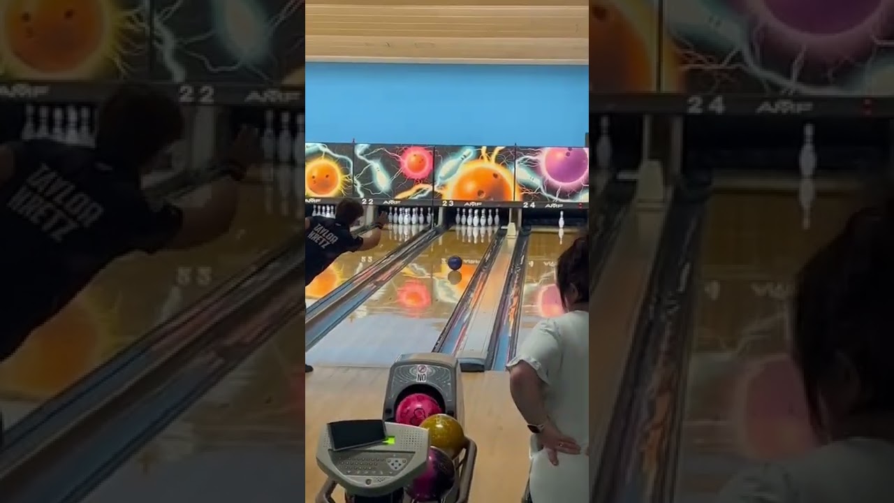 #TeamBrunswick #TKBowling bowling ball- Columbia 300 Messanger