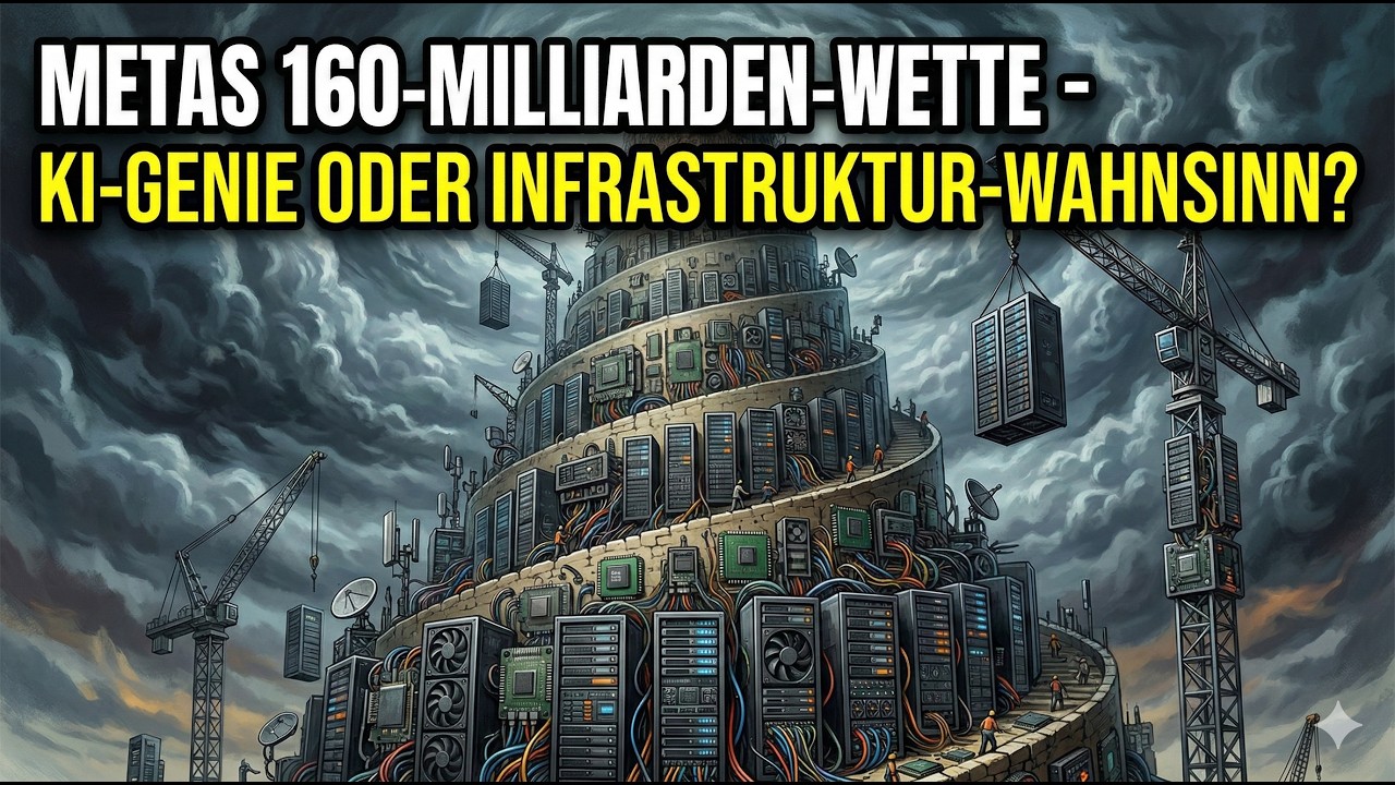 Metas 160-Milliarden-Wette - KI-Genie oder Infrastruktur-Wahnsinn?