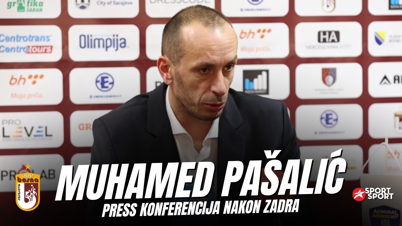 PAŠALIĆ NAKON FENOMENALNE UTAKMICE PROTIV ZADRA | KK BOSNA PRESS KONFERENCIJA