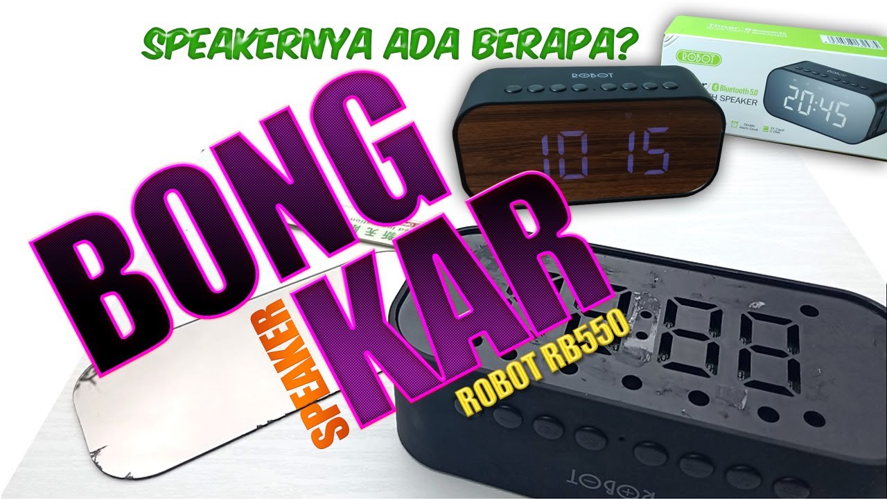 Bongkar Speaker Robot RB550