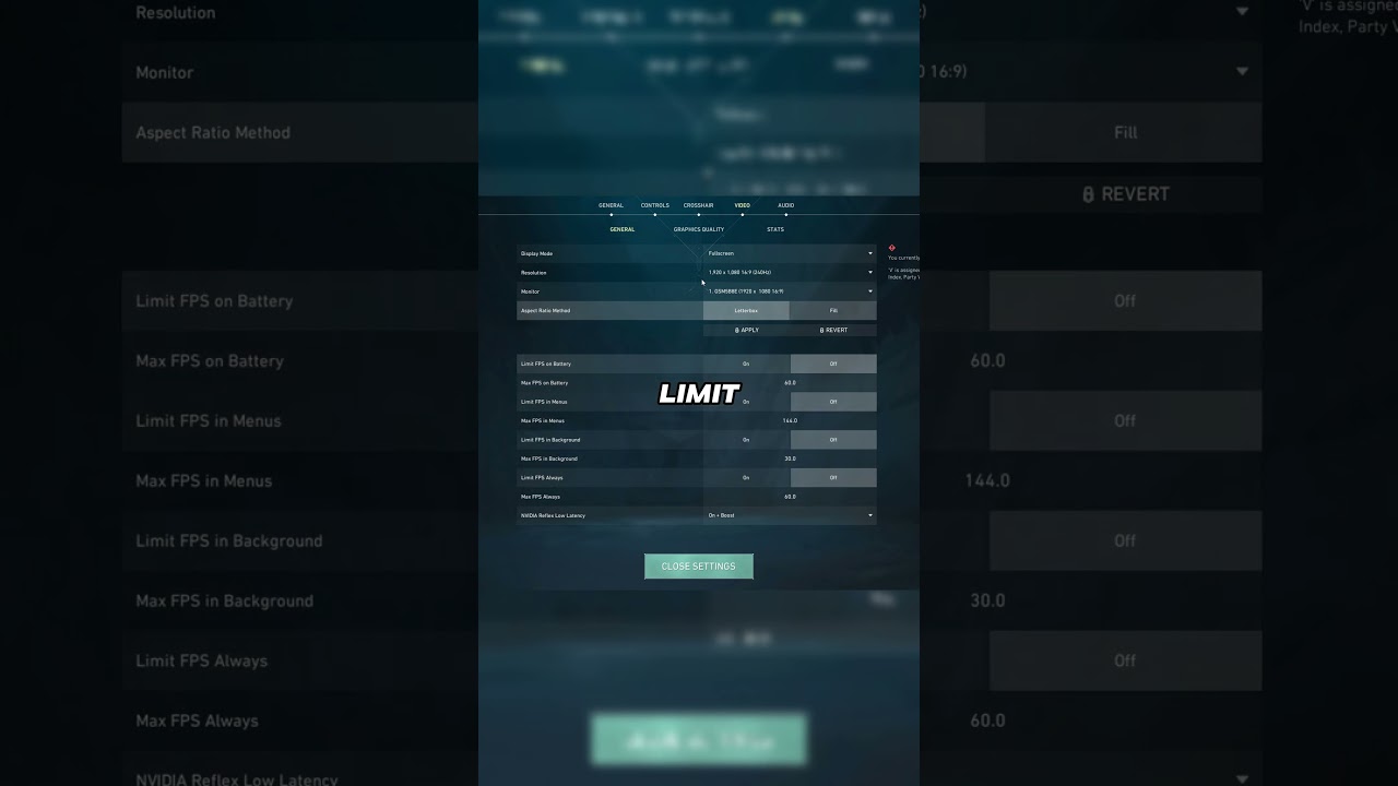 The *BEST* Radiant Video Settings for Valorant.. #valorant #valorantdaily #valoranttips