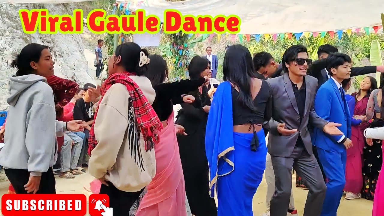 Viral Gaule Dance | Dee ko Bihe ma bunu haru ko dance🤗❤️🇳🇵