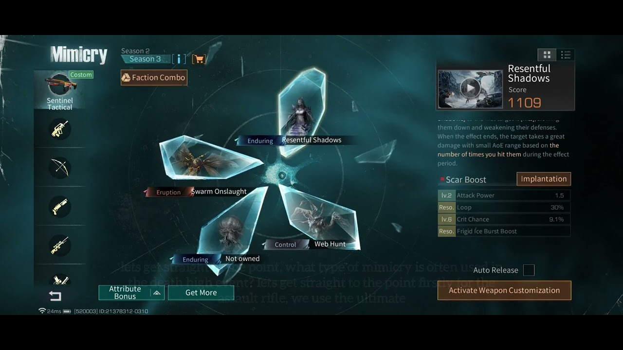 LifeAfter Mimicry Preparation Death High Season 26 For Free Player 
