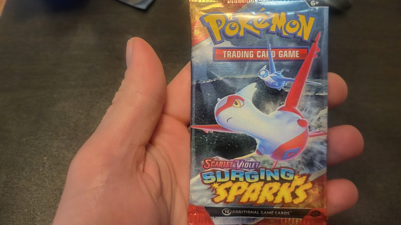 Pokemon surging sparks last pack for know guys