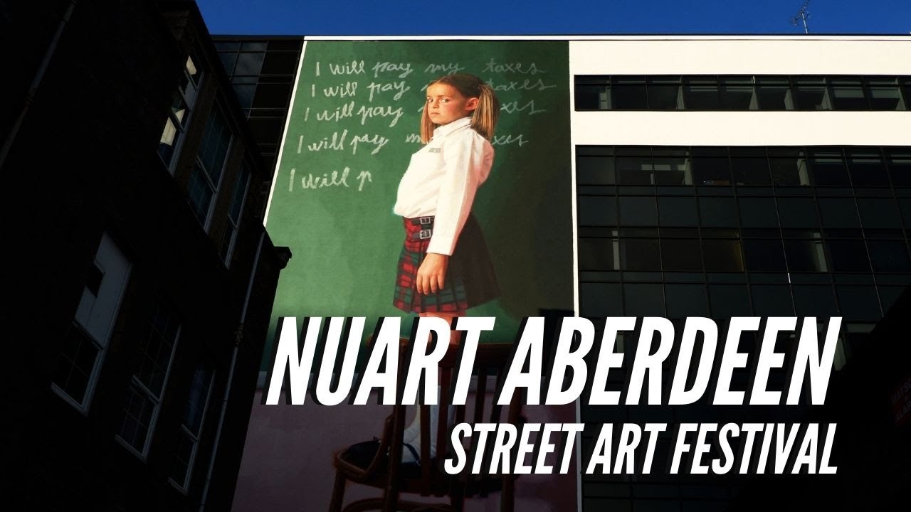 Behind the Scenes of Nuart Aberdeen Street Art Festival