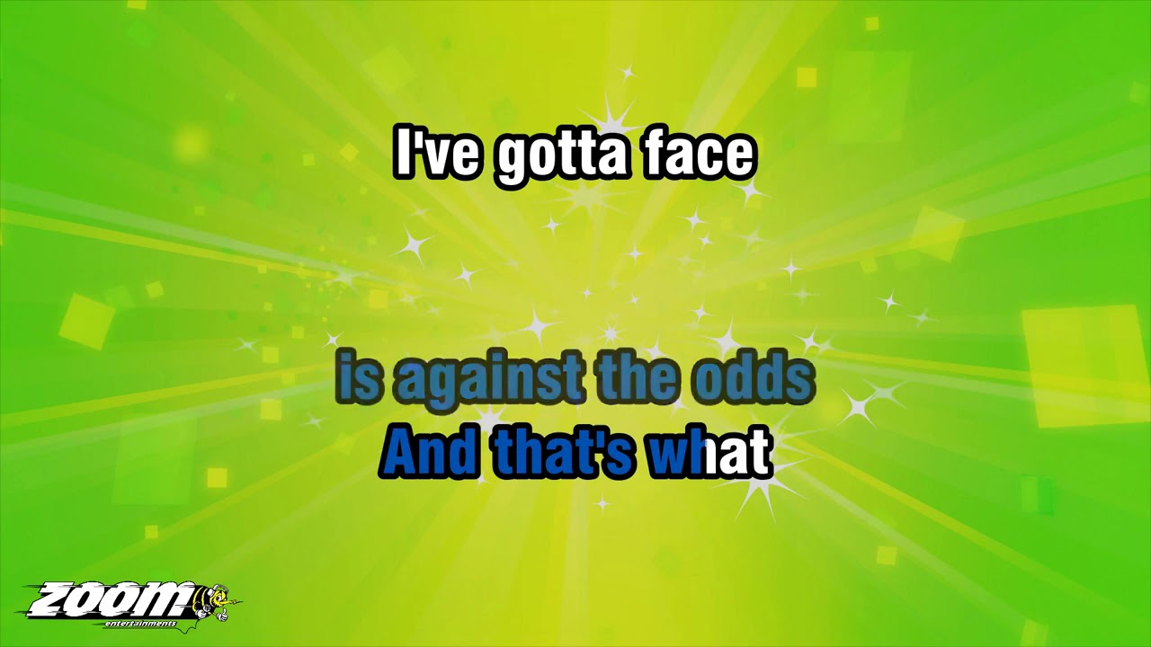Phil Collins - Against All Odds (Take A Look At Me Now) (Karaoke Version) with Lyrics On Screen