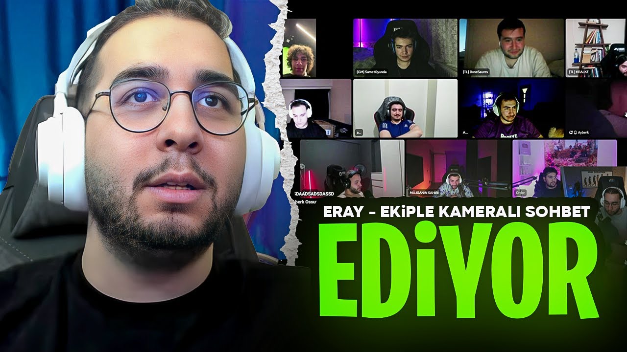 Eray Ekiple Kameralı Sohbet (Adil Tatilden Gelmiş, Ebonivon Geliyor, Eray Moderat&ouml;rlerle Sohbet)