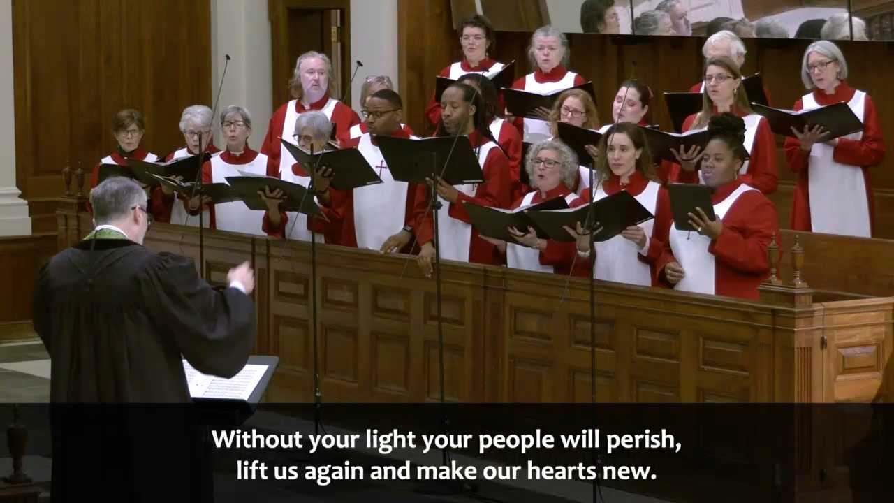 “Give us a Vision”   Pepper Choplin | Chancel Choir | Feb  15, 2026