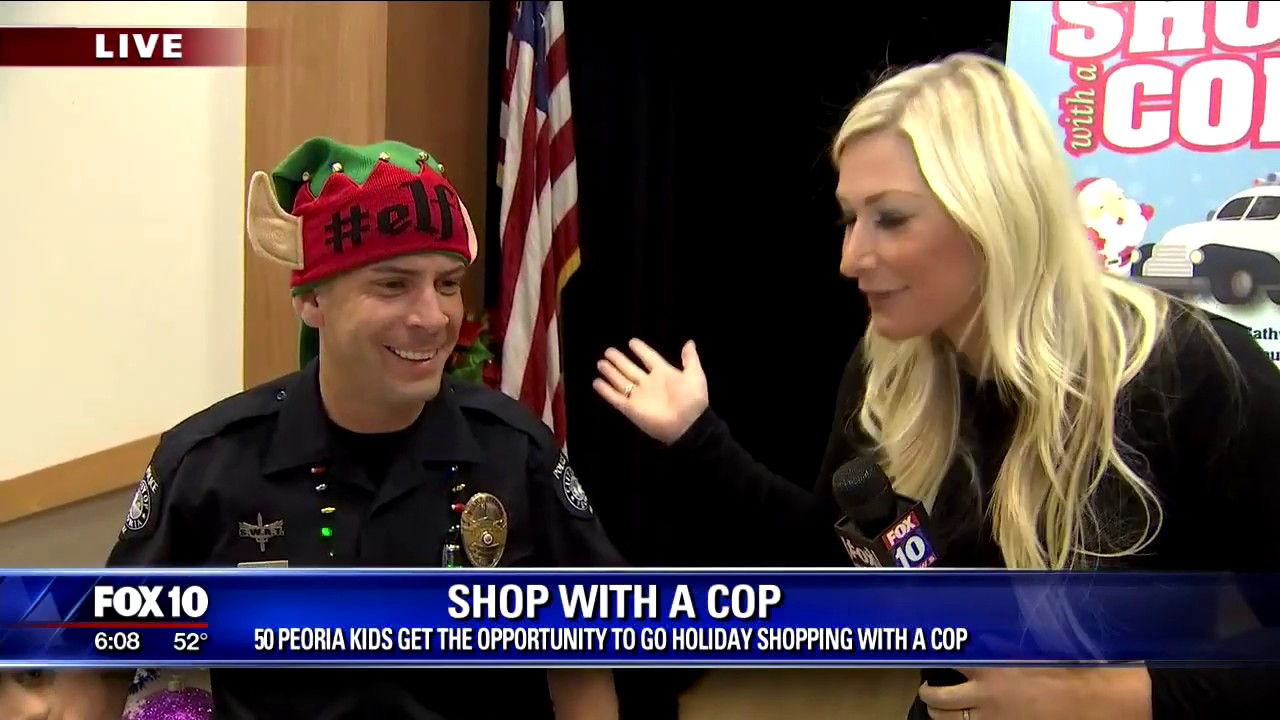 Peoria police 'Shop with a Cop'