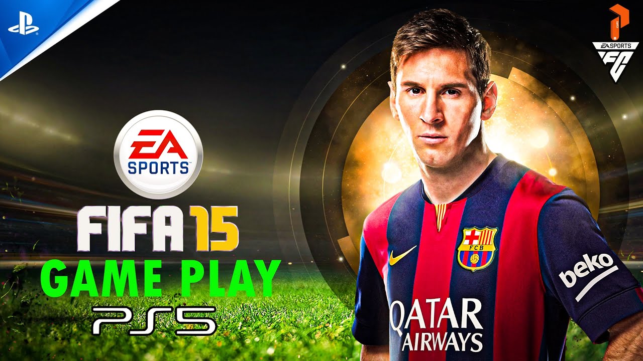 FIFA 15 Gameplay on PS5  (Gameplay, Graphics, Player Animation, and more!)