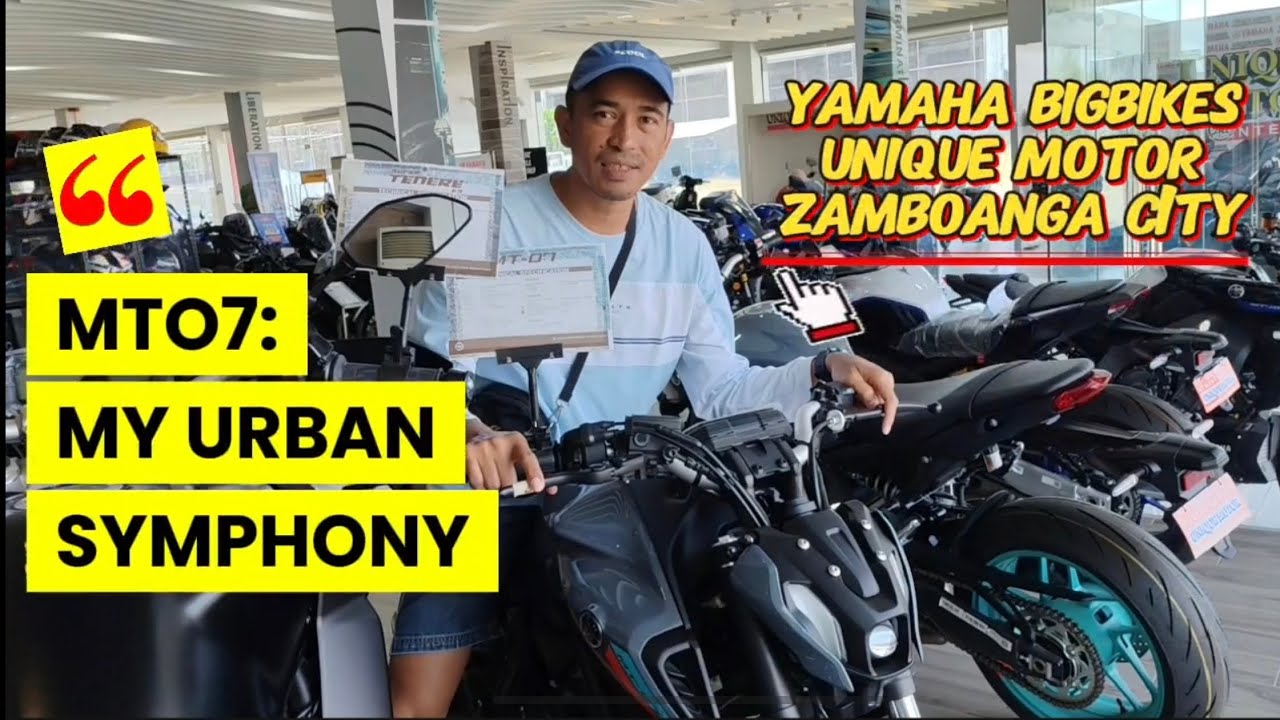 YAMAHA MTO7 sa UNIQUE MOTOR, Zamboanga City. #motorbikes #bigbikes #yamaha #zamboangacity 