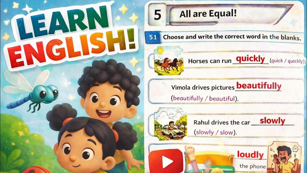 EE class 4 term 3 unit 5 English work book answers