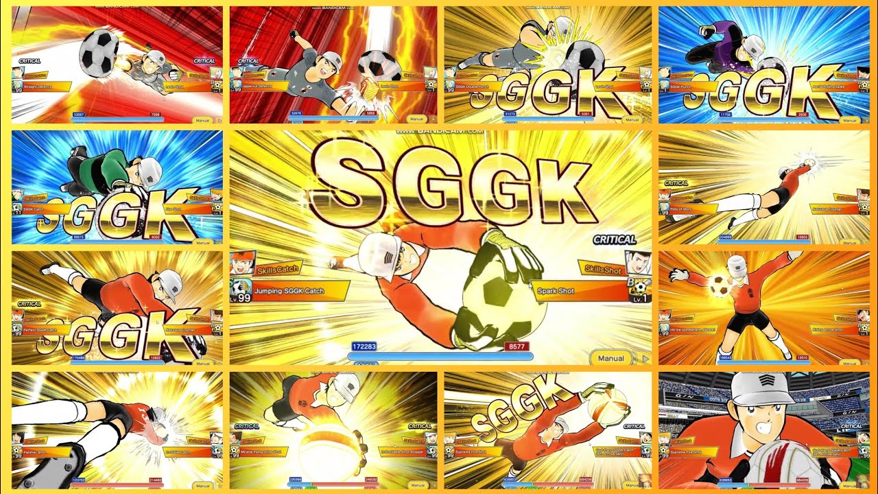 Genzo Wakabayashi all skills (Captain Tsubasa Dream Team)