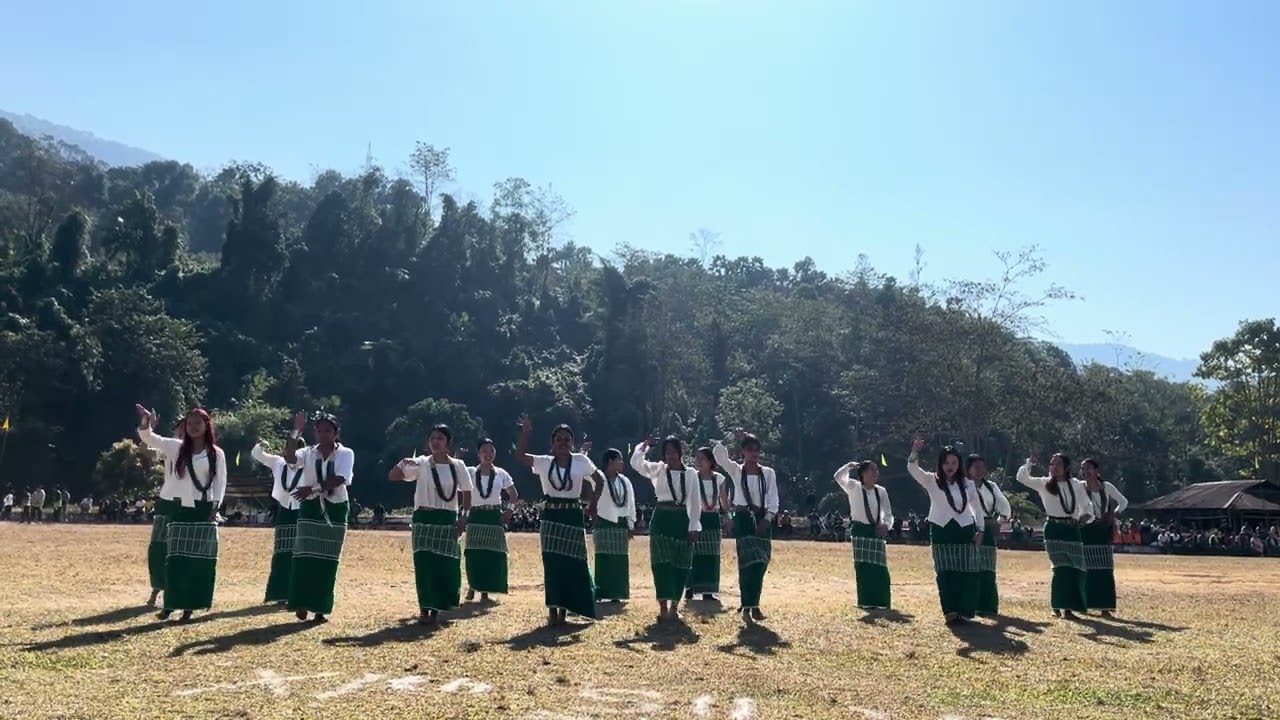 11th Sii valley cricket tournament opening dance by Tai girls 