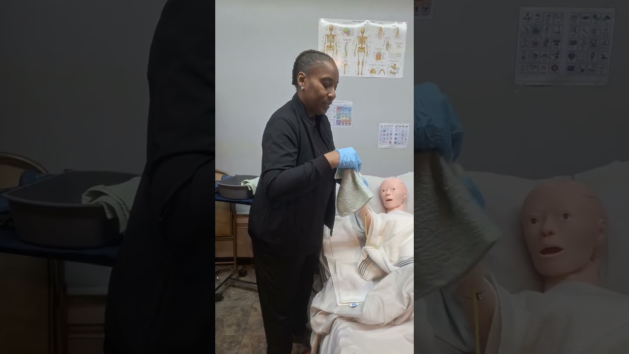 CNA Training: Modified Bedbath 