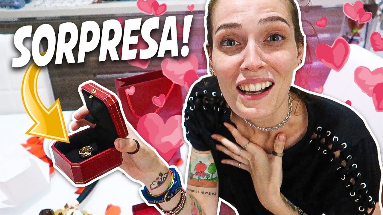 SORPRESA A SABRINA! FESTA ED ANELLO PER IL NOSTRO ANNIVERSARIO! [4 ANNI]