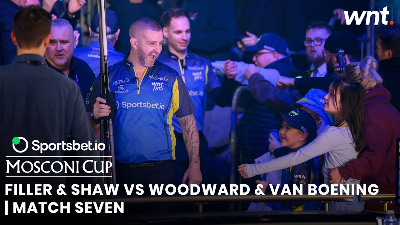 Filler & Shaw vs Woodward & Van Boening | Match Seven | 2025 Mosconi Cup
