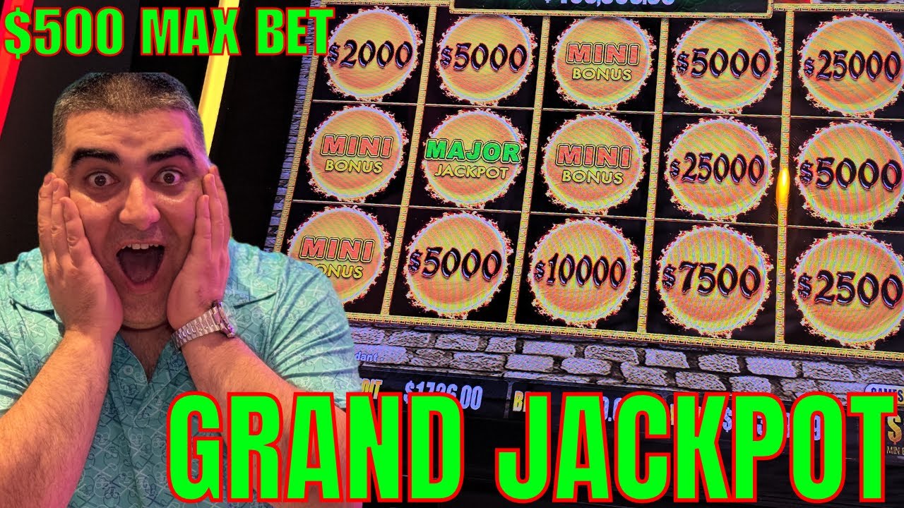 ДЖЕКПОТ, МЕНЯЮЩИЙ ЖИЗНЬ - GRAND JACKPOT в слоте Dragon Link при вращении в размере 500 долларов
