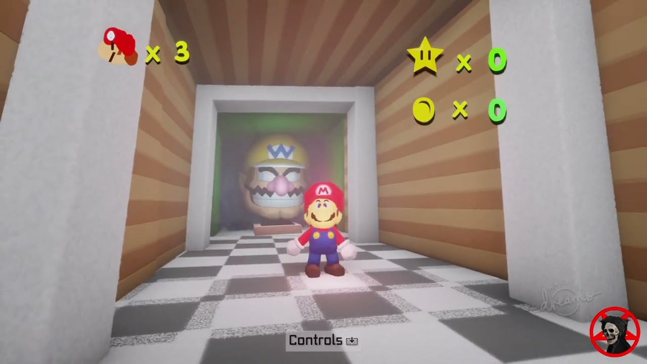 The Wario Apparition Hallway