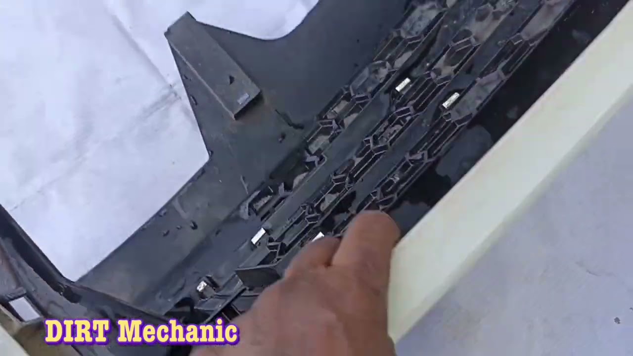 #mitsubishiadventure remove grills before park light bulb replacement | DIRT MECHANIC